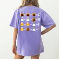 Order Of Operations Quiz Pumpkin Halloween Math Teacher Women's Comfort Colors T-Shirt Back Print Violet Order Of Operations Quiz Pumpkin Halloween Math Teacher Women's Comfort Colors T-Shirt Back Print Violet