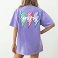 Para Squad Paraprofessional Teacher Lightning Bolt Women's Comfort Colors T-Shirt Back Print Violet Para Squad Paraprofessional Teacher Lightning Bolt Women's Comfort Colors T-Shirt Back Print Violet
