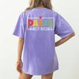 Paras Make It Possible Teacher Paraprofessional Paraeducator Women's Comfort Colors T-Shirt Back Print Violet