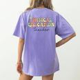 PE Teacher Back To School Physical Education Teacher Women's Comfort Colors T-Shirt Back Print Violet PE Teacher Back To School Physical Education Teacher Women's Comfort Colors T-Shirt Back Print Violet