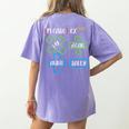 PEMDAS Please Excuse My Dear Aunt Sally Math Teacher Women's Comfort Colors T-Shirt Back Print Violet PEMDAS Please Excuse My Dear Aunt Sally Math Teacher Women's Comfort Colors T-Shirt Back Print Violet