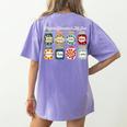 Physical Education Is My Jam Sports PE Coach Teacher Women's Comfort Colors T-Shirt Back Print Violet Physical Education Is My Jam Sports PE Coach Teacher Women's Comfort Colors T-Shirt Back Print Violet