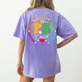 Physical Education PE Instructor Coach Teacher Gym Women's Comfort Colors T-Shirt Back Print Violet Physical Education PE Instructor Coach Teacher Gym Women's Comfort Colors T-Shirt Back Print Violet