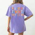 Play Is My Favorite Way To Learn Special Education Teacher Women's Comfort Colors T-Shirt Back Print Violet Play Is My Favorite Way To Learn Special Education Teacher Women's Comfort Colors T-Shirt Back Print Violet