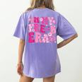 In My Pre-K Era Teachers Women Back To School Kids Girls Women's Comfort Colors T-Shirt Back Print Violet In My Pre-K Era Teachers Women Back To School Kids Girls Women's Comfort Colors T-Shirt Back Print Violet