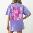 In My Preschool Era Teachers Women Back To School Kids Girls Women's Comfort Colors T-Shirt Back Print Violet In My Preschool Era Teachers Women Back To School Kids Girls Women's Comfort Colors T-Shirt Back Print Violet