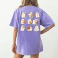 Pumpkin Pi Math Teacher Geek Women's Comfort Colors T-Shirt Back Print Violet Pumpkin Pi Math Teacher Geek Women's Comfort Colors T-Shirt Back Print Violet