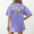 Punctuation English Grammar Teacher Back To School Women's Comfort Colors T-Shirt Back Print Violet Punctuation English Grammar Teacher Back To School Women's Comfort Colors T-Shirt Back Print Violet