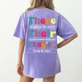 There Their They'Re English Teacher Grammar Memes Women's Comfort Colors T-Shirt Back Print Violet There Their They'Re English Teacher Grammar Memes Women's Comfort Colors T-Shirt Back Print Violet