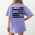 I Read Banned Books Banned Books Week Librarian Teacher Women's Comfort Colors T-Shirt Back Print Violet I Read Banned Books Banned Books Week Librarian Teacher Women's Comfort Colors T-Shirt Back Print Violet