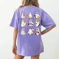 Read More Books Spooky Teacher Halloween Ghost Reading Book Women's Comfort Colors T-Shirt Back Print Violet Read More Books Spooky Teacher Halloween Ghost Reading Book Women's Comfort Colors T-Shirt Back Print Violet