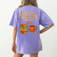 Reading 67 Meme English Teacher 6 7 Book Lover Humor Women's Comfort Colors T-Shirt Back Print Violet Reading 67 Meme English Teacher 6 7 Book Lover Humor Women's Comfort Colors T-Shirt Back Print Violet