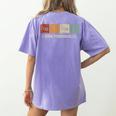Retired Chemistry Teacher Science Retirement Chemistry Women's Comfort Colors T-Shirt Back Print Violet Retired Chemistry Teacher Science Retirement Chemistry Women's Comfort Colors T-Shirt Back Print Violet
