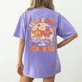 Retro Fall In Love With Learning Pumpkin Leaf Teacher Autumn Women's Comfort Colors T-Shirt Back Print Violet Retro Fall In Love With Learning Pumpkin Leaf Teacher Autumn Women's Comfort Colors T-Shirt Back Print Violet