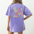 Retro It's a Good Day To Make Some Art Teacher Student Women's Comfort Colors T-Shirt Back Print Violet Retro It's a Good Day To Make Some Art Teacher Student Women's Comfort Colors T-Shirt Back Print Violet