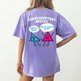 Right Acute Triangle Math Teacher Cool Geometry Women's Comfort Colors T-Shirt Back Print Violet Right Acute Triangle Math Teacher Cool Geometry Women's Comfort Colors T-Shirt Back Print Violet