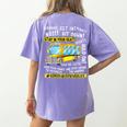 School Bus Driver Life Last Day Of School Teacher Kids Women's Comfort Colors T-Shirt Back Print Violet School Bus Driver Life Last Day Of School Teacher Kids Women's Comfort Colors T-Shirt Back Print Violet