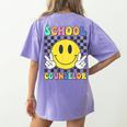 School Counselor Teacher Counseling Office School Guidance Women's Comfort Colors T-Shirt Back Print Violet School Counselor Teacher Counseling Office School Guidance Women's Comfort Colors T-Shirt Back Print Violet