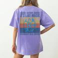 Science It's Like Magic But Real Science Teacher Geek Nerd Women's Comfort Colors T-Shirt Back Print Violet Science It's Like Magic But Real Science Teacher Geek Nerd Women's Comfort Colors T-Shirt Back Print Violet