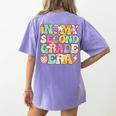 In My Second Grade Era Girl Back To School 2nd Grade Teacher Women's Comfort Colors T-Shirt Back Print Violet In My Second Grade Era Girl Back To School 2nd Grade Teacher Women's Comfort Colors T-Shirt Back Print Violet