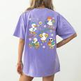 Silly Goose Behavior Analyst RBT ABA Therapy SPED Teacher Women's Comfort Colors T-Shirt Back Print Violet Silly Goose Behavior Analyst RBT ABA Therapy SPED Teacher Women's Comfort Colors T-Shirt Back Print Violet