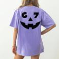 Six Seven Halloween Costume For Students Teachers 6 7 Women's Comfort Colors T-Shirt Back Print Violet Six Seven Halloween Costume For Students Teachers 6 7 Women's Comfort Colors T-Shirt Back Print Violet
