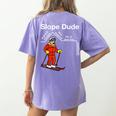 Slope Dude Algebra Geometry Middle School Math Teacher Women's Comfort Colors T-Shirt Back Print Violet Slope Dude Algebra Geometry Middle School Math Teacher Women's Comfort Colors T-Shirt Back Print Violet