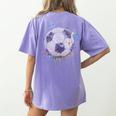 Soccer Dot Day Shirts For Kids Men Women Teacher Women's Comfort Colors T-Shirt Back Print Violet Soccer Dot Day Shirts For Kids Men Women Teacher Women's Comfort Colors T-Shirt Back Print Violet
