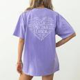 Social Emotional Learning Heart Counselor Teacher SEL Kind Women's Comfort Colors T-Shirt Back Print Violet Social Emotional Learning Heart Counselor Teacher SEL Kind Women's Comfort Colors T-Shirt Back Print Violet