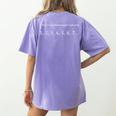 Someone You Can Count On Halloween Costume For Math Teachers Men Women Women's Comfort Colors T-Shirt Back Print Violet Someone You Can Count On Halloween Costume For Math Teachers Men Women Women's Comfort Colors T-Shirt Back Print Violet