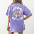 Special Education For Men Women SPED Teacher Women's Comfort Colors T-Shirt Back Print Violet Special Education For Men Women SPED Teacher Women's Comfort Colors T-Shirt Back Print Violet