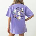 Special Education Teacher Halloween Pumpkin Ghost Inclusion Women's Comfort Colors T-Shirt Back Print Violet Special Education Teacher Halloween Pumpkin Ghost Inclusion Women's Comfort Colors T-Shirt Back Print Violet