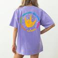 Special Education Teacher Inspirational SPED Teachers Autism Women's Comfort Colors T-Shirt Back Print Violet