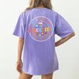 Special Teacher Music Art Library Physical Education Women's Comfort Colors T-Shirt Back Print Violet Special Teacher Music Art Library Physical Education Women's Comfort Colors T-Shirt Back Print Violet