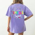Specials Squad Teacher TRIBE Team Back To Primary School Men Women Girls Kids Women's Comfort Colors T-Shirt Back Print Violet