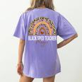 SPED Teacher Teacher Educator Magic Africa Proud Women's Comfort Colors T-Shirt Back Print Violet SPED Teacher Teacher Educator Magic Africa Proud Women's Comfort Colors T-Shirt Back Print Violet
