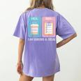 SPED Teacher Special Education First Coffee Then Data Women's Comfort Colors T-Shirt Back Print Violet SPED Teacher Special Education First Coffee Then Data Women's Comfort Colors T-Shirt Back Print Violet