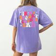 In My Spooky Teacher Era Halloween Teacher Back To School Women's Comfort Colors T-Shirt Back Print Violet In My Spooky Teacher Era Halloween Teacher Back To School Women's Comfort Colors T-Shirt Back Print Violet
