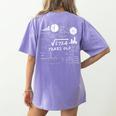 Square Root 82 Year Old Teacher 82nd Birthday For Men Women Kids Women's Comfort Colors T-Shirt Back Print Violet Square Root 82 Year Old Teacher 82nd Birthday For Men Women Kids Women's Comfort Colors T-Shirt Back Print Violet
