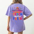Teach Like It'S A Fiesta Teachers Sombrero Cinco De Mayo Women's Comfort Colors T-Shirt Back Print Violet Teach Like It'S A Fiesta Teachers Sombrero Cinco De Mayo Women's Comfort Colors T-Shirt Back Print Violet