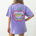 Teacher Celebrating 30 Years Of Teaching Students School Women's Comfort Colors T-Shirt Back Print Violet Teacher Celebrating 30 Years Of Teaching Students School Women's Comfort Colors T-Shirt Back Print Violet