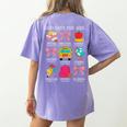 Teacher Christian God Says I Am Faith Religious Bible Verse Women's Comfort Colors T-Shirt Back Print Violet Teacher Christian God Says I Am Faith Religious Bible Verse Women's Comfort Colors T-Shirt Back Print Violet