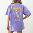 Teacher Of Fractions For Math Teacher Women's Comfort Colors T-Shirt Back Print Violet Teacher Of Fractions For Math Teacher Women's Comfort Colors T-Shirt Back Print Violet