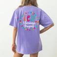 Teacher IEP IEP Encourage Progress Special Education Women's Comfort Colors T-Shirt Back Print Violet Teacher IEP IEP Encourage Progress Special Education Women's Comfort Colors T-Shirt Back Print Violet