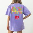 Teacher Pregnancy Announcement Clothing Expecting Teacher X-Small Women's Comfort Colors T-Shirt Back Print Violet Teacher Pregnancy Announcement Clothing Expecting Teacher X-Small Women's Comfort Colors T-Shirt Back Print Violet