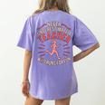 Teacher Who Runs Half Marathon Runner Running Lover Graphic Women's Comfort Colors T-Shirt Back Print Violet Teacher Who Runs Half Marathon Runner Running Lover Graphic Women's Comfort Colors T-Shirt Back Print Violet