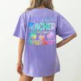 Im A Teacher Whats Your Superpower Teaching Professional Women's Comfort Colors T-Shirt Back Print Violet Im A Teacher Whats Your Superpower Teaching Professional Women's Comfort Colors T-Shirt Back Print Violet