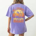 All Teachers Love Brains Halloween Teacher Women's Comfort Colors T-Shirt Back Print Violet All Teachers Love Brains Halloween Teacher Women's Comfort Colors T-Shirt Back Print Violet
