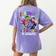 Teachers Are Superheroes Back To School Women's Comfort Colors T-Shirt Back Print Violet Teachers Are Superheroes Back To School Women's Comfort Colors T-Shirt Back Print Violet