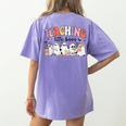 Teaching My Little Boos Teacher Ghost Teacher Halloween For Men Women Kids Women's Comfort Colors T-Shirt Back Print Violet Teaching My Little Boos Teacher Ghost Teacher Halloween For Men Women Kids Women's Comfort Colors T-Shirt Back Print Violet